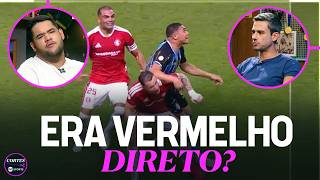 ERA PRA CARTÃO VERMELHO A COTOVELADA DO CARLOS VINICIUS NO GRENAL? ANALISAMOS!