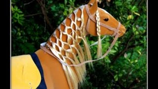 An 18&quot; Doll&#39;s Horse Tutorial: Diamond Braiding the Mane