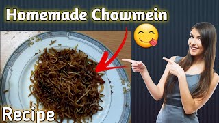 How to make chowmein at home 😋// Easy recipe
