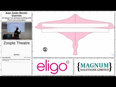 Day 1   Zoopla Theatre   J J Merelo Guervos   10 Things Ive learned Working With the Perl 6 Document