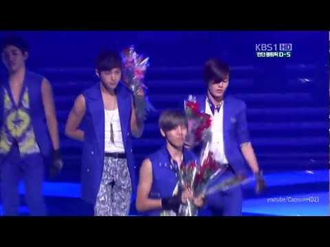 [HD] 120722  KBS 2012 Olympic Fighting Korea Concert   Infinite - The chaser