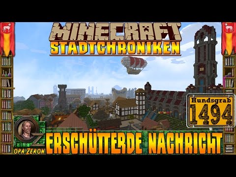 Minecraft Stadtchroniken [#1494] Erschütternde Nachricht [HD+Deutsch]