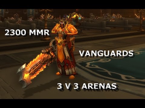 Ragnarlodbr - 2300+ MMR Legion Vanguards 3v3 arena - WOW 7.1 Retribution Paladin PvP