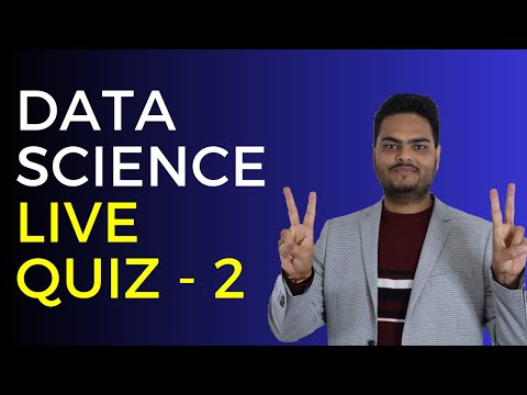 Data Science Live Quiz 8 Season 2 Data Science Quiz Theme Interview