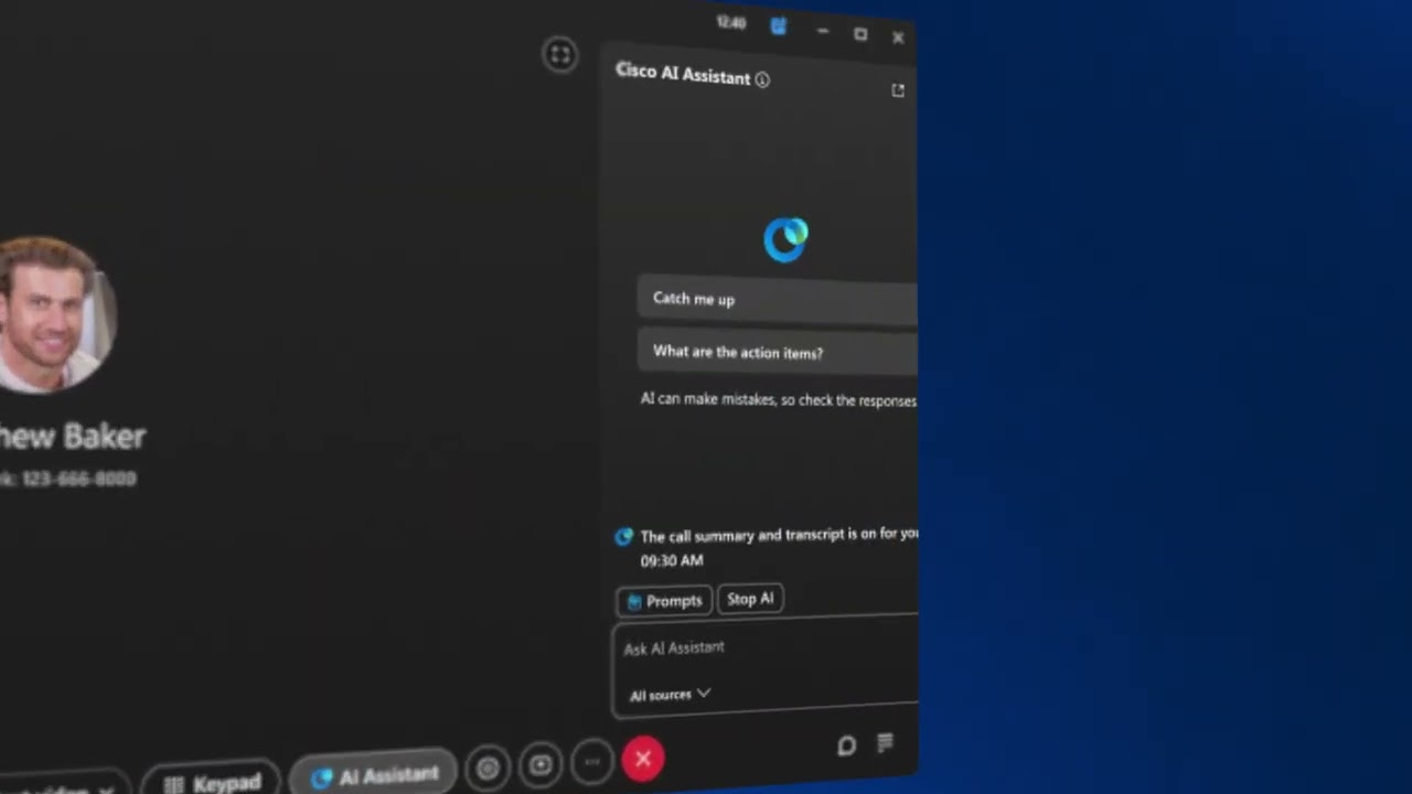 Cisco AI Assistant for Webex Suite: Connected, Agentic, and Secure
