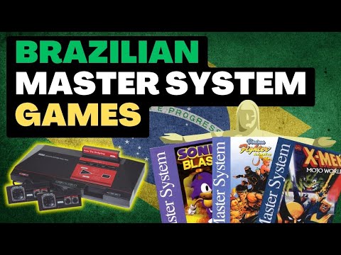 The Master System in Brazil | All Master System TecToy Games