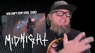 MIDNIGHT - You Can't Stop Steel LIVE (Reaction)