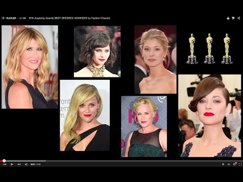 BEST DRESSED NOMINEES 86th Academy Awards by Fashion Channel