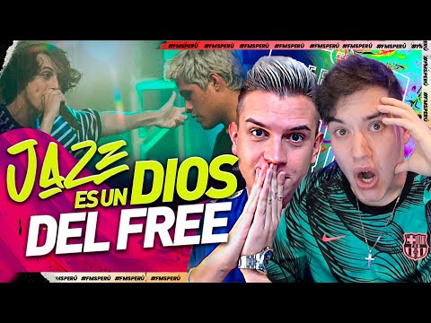 😍😍JAZE ES EL DIOS AL QUE LE REZO😍😍 *EPIQUISIMO * (REACCIÓN CON FJ AL JAZE VS SKILL FMS PERÚ J8)