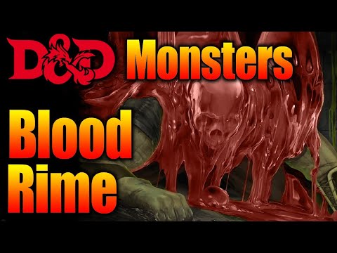 New D&D Oozes: Blood Rime: Nerdarchy Homebrews