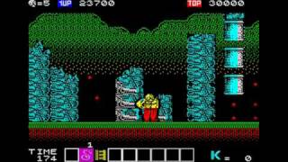 8-bit Gameplay - Karnov - ZX Spectrum