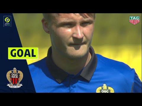 Goal Kasper DOLBERG (11' pen - OGC NICE) FC NANTES - OGC NICE (1-2) 20/21