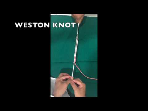 Arthroscopic Knot tying Technique- Weston Knot