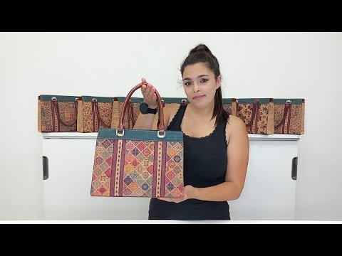 Cork handbag PL7084 - New collection