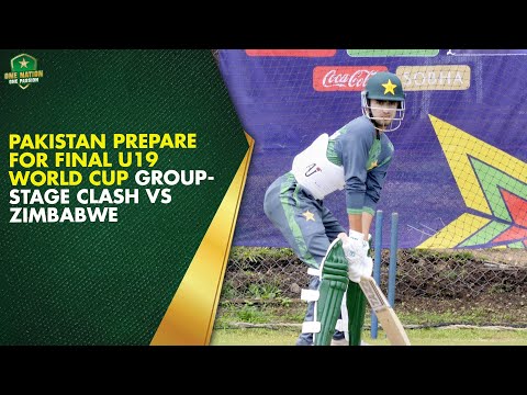 Pakistan prepare for final U19 World Cup group-stage clash vs Zimbabwe