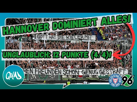 Gänsehaut in Kiel: Hannover 96 Fans feiern 4. Saison-Sieg! | KSV Holstein Kiel vs. Hannover 96 (1:2)
