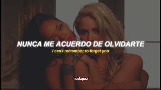 Shakira - Can’t Remember To Forget You (ft Rihanna) (video oficial) (subtitulado al español + lyrics