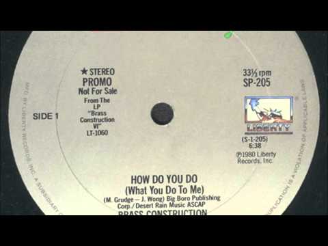 ✦ Brass Construction - How do you do (Karim californian dub) (soulgroove)