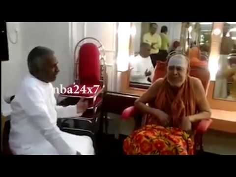 Ilaiyaraja meets Jayendra Saraswathi swamigal in Kanchivaram | nba 24x7
