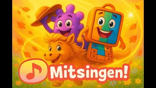 Hoppe hoppe Reiter 2025 – Kinderlied animiert | Mitmachvideo für Kinder, Kita &amp; Zuhause