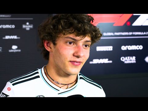 Kimi Antonelli: "SUPER Surprised" - Post Race Interview Chinese GP 2025