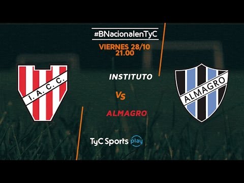Primera B Nacional: Instituto vs. Almagro | #BNacionalenTyC