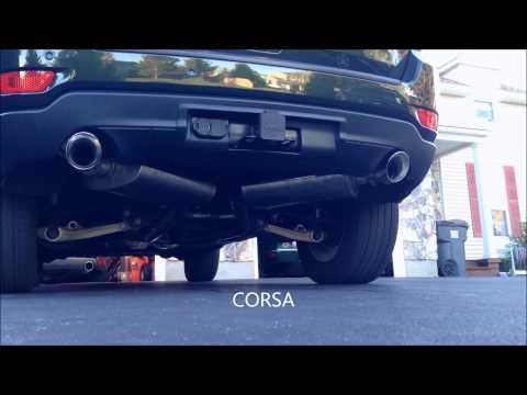 Jeep Grand Cherokee WK2 5.7 Hemi CORSA Cat-Back