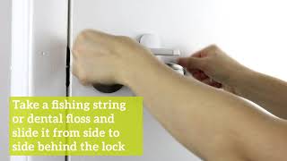 How to remove door lever locks