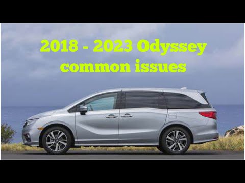 2018 - 2023 Honda Odyssey common issues