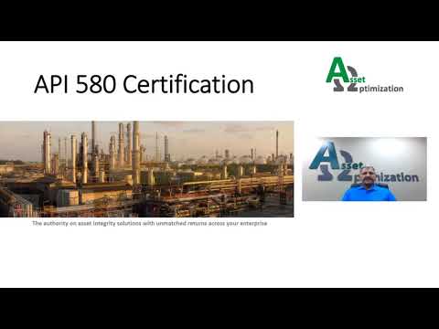 API 580 Certification