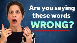 How to pronounce these advanced words?