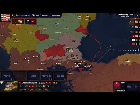 Age of History 2 turn by day day 328
