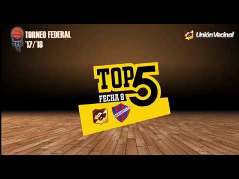 Torneo Federal 2017/18 Fecha 8 - Burzaco FC vs Unión Vecinal - Top Five