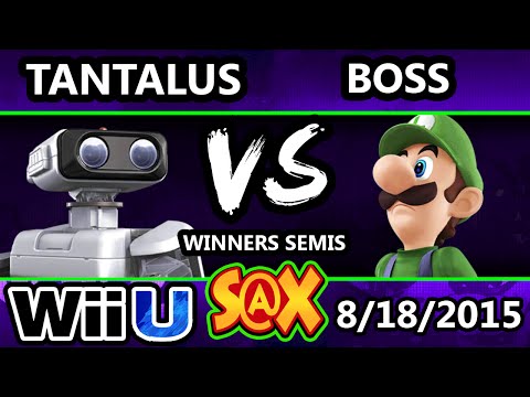 S@X 111 - VGBC | Tantalus (R.O.B.) Vs Boss (Luigi) SSB4 Winners Semis - Smash Wii U - Smash 4