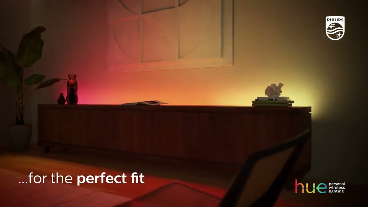 Nova Philips Hue Ambiance Gradient Lightstrip Nova Fita de Nova Philips Hue Ambiance Gradient Lightstrip Nova Fita de