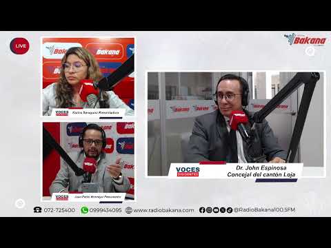 John Espinosa, concejal del cantón Loja