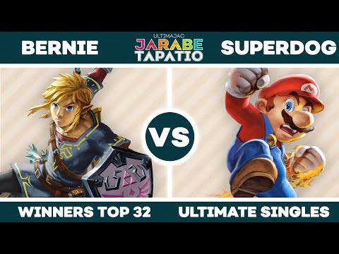 Ultimajac JT Top 32    EBA | Bernie (Link) Vs  Cosmic | SuperDog (Mario)   SSBU