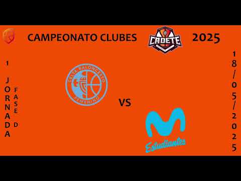 CELTA FEMXA ZORKA VS MOVISTAR ESTUDIANTES 'A' #1J FD CECF CAMPEONATO CLUBES CADETE 2025 #basket