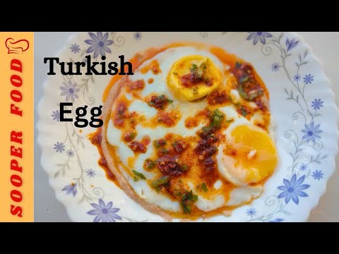 Turkish Eggs (çilbir) Recipe by Sooper Food (Ramzan Specia) | Breakfast Recipe | Turkish Egg Recipe