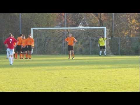 Chaam 1 - VCW 1 (0 - 2) vrije trap 11-11-2012