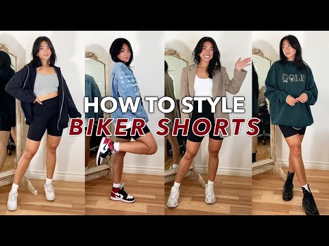 HOW TO STYLE: Biker Shorts! 5 Casual 2021 Summer...