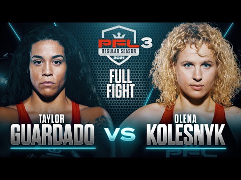 Olena Kolesnyk vs Taylor Guardado full fight