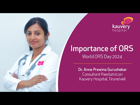 Importance of ORS | ORS–இன் முக்கியத்துவம்