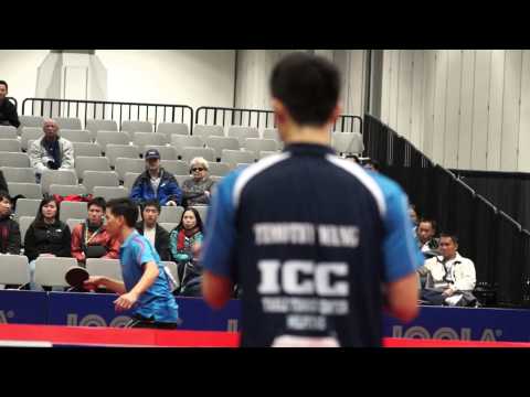 Dan Seemiller vs. Timothy Wang, Men's Singles, US National Table Tennis Championships