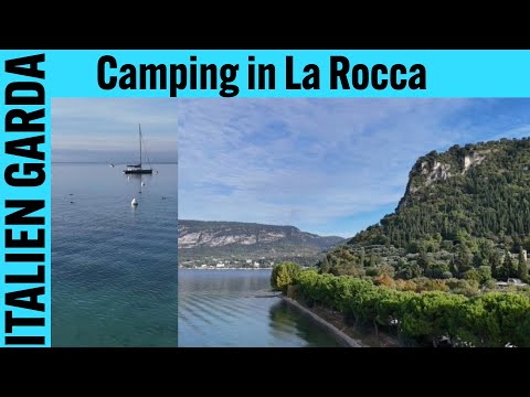 Gardasee Camping - Der Campingplatz La Rocca aus der Vogelperspektive