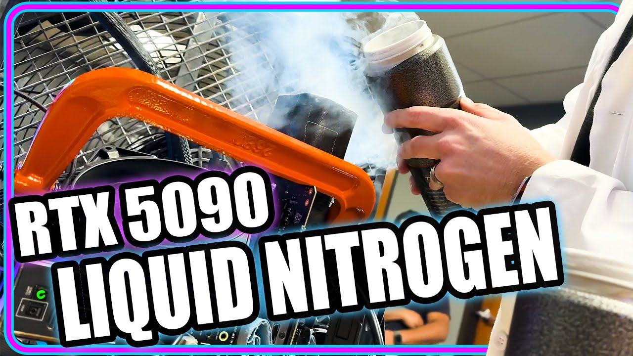To beat Linus, I had to use Liquid Nitrogen... RIPLTT