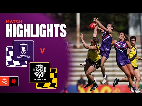 Fremantle v Richmond Highlights | Round 11, 2025 | AFLW