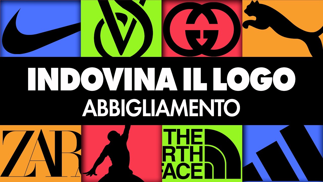 Indovina il Logo dell'Abbigliamento in 3 Secondi👕 Quiz Loghi