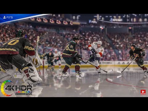 NHL 22 Panthers Tame Coyotes! Florida Panthers vs Arizona Coyotes 4K60FPS! PS5 Gameplay