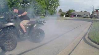Brute Force 750 Muzzy Super Pro Dual Exhaust